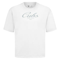 Chicago Cubs Levelwear Ethereal Oversized Luxe Signature Knit T-Shirt | MLB Near me