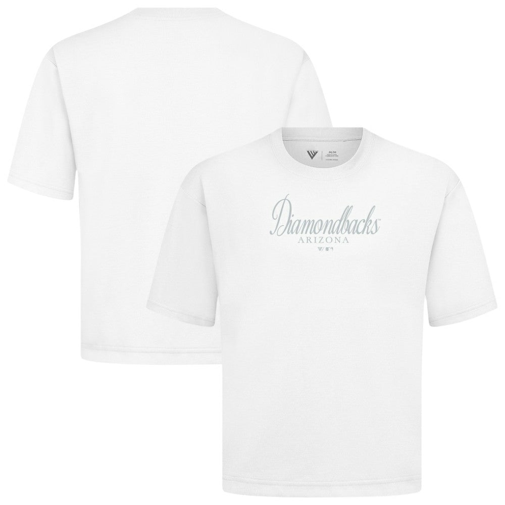 Arizona Diamondbacks Levelwear Ethereal Oversized Luxe Signature Knit T-Shirt | MLB Sale