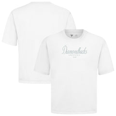 Arizona Diamondbacks Levelwear Ethereal Oversized Luxe Signature Knit T-Shirt | MLB Sale