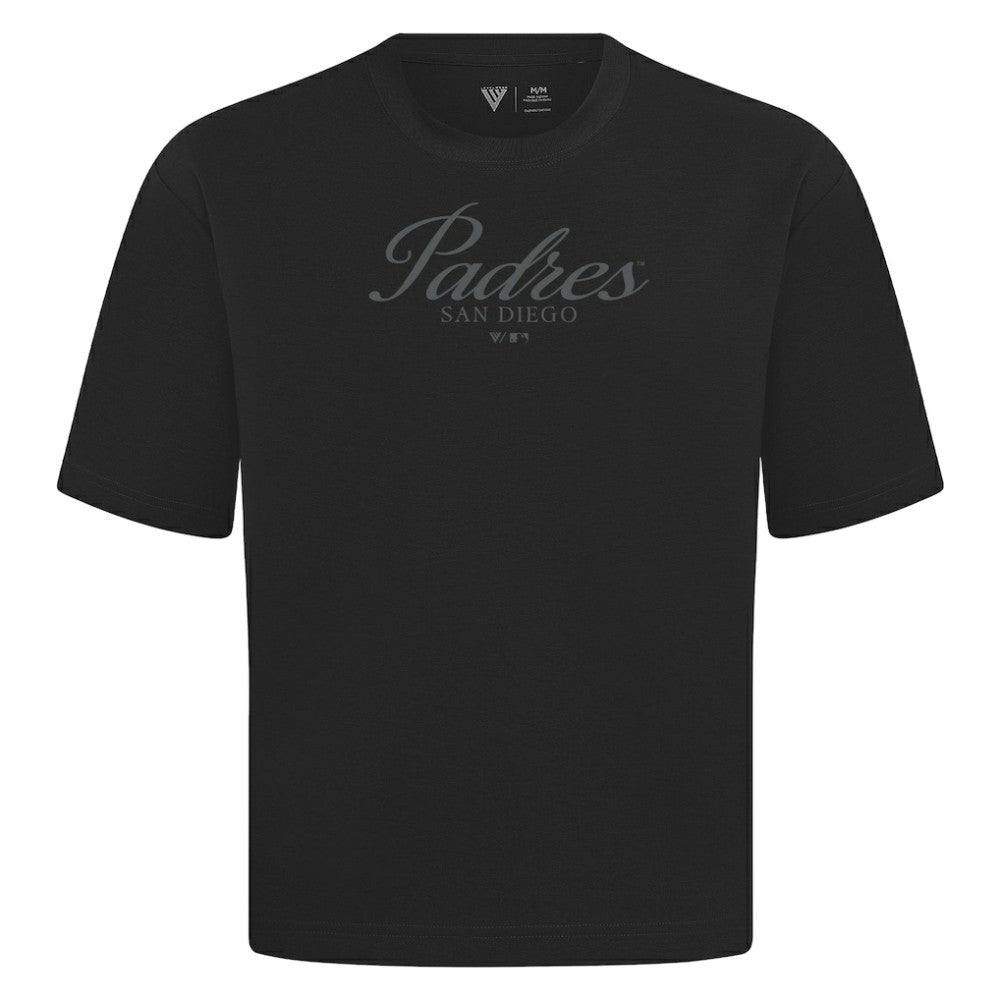 San Diego Padres Levelwear Ethereal Oversized Luxe Signature Knit T-Shirt | MLB Near me