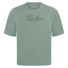 San Diego Padres Levelwear Ethereal Oversized Luxe Signature Knit T-Shirt | MLB Outlet