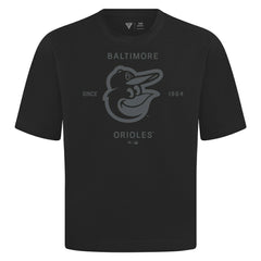 Baltimore Orioles Levelwear Crossway Oversized Luxe Signature Knit T-Shirt | MLB Sale