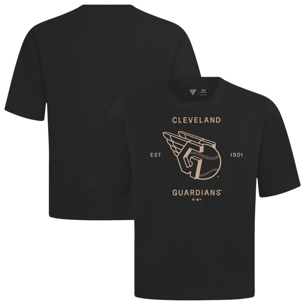 Cleveland Guardians Levelwear Crossway Oversized Luxe Signature Knit T-Shirt | MLB Near me