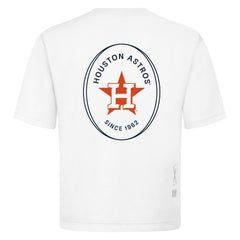 Houston Astros Levelwear Signet Oversized Luxe Signature Knit T-Shirt | MLB US