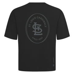 St. Louis Cardinals Levelwear Signet Oversized Luxe Signature Knit T-Shirt | MLB New