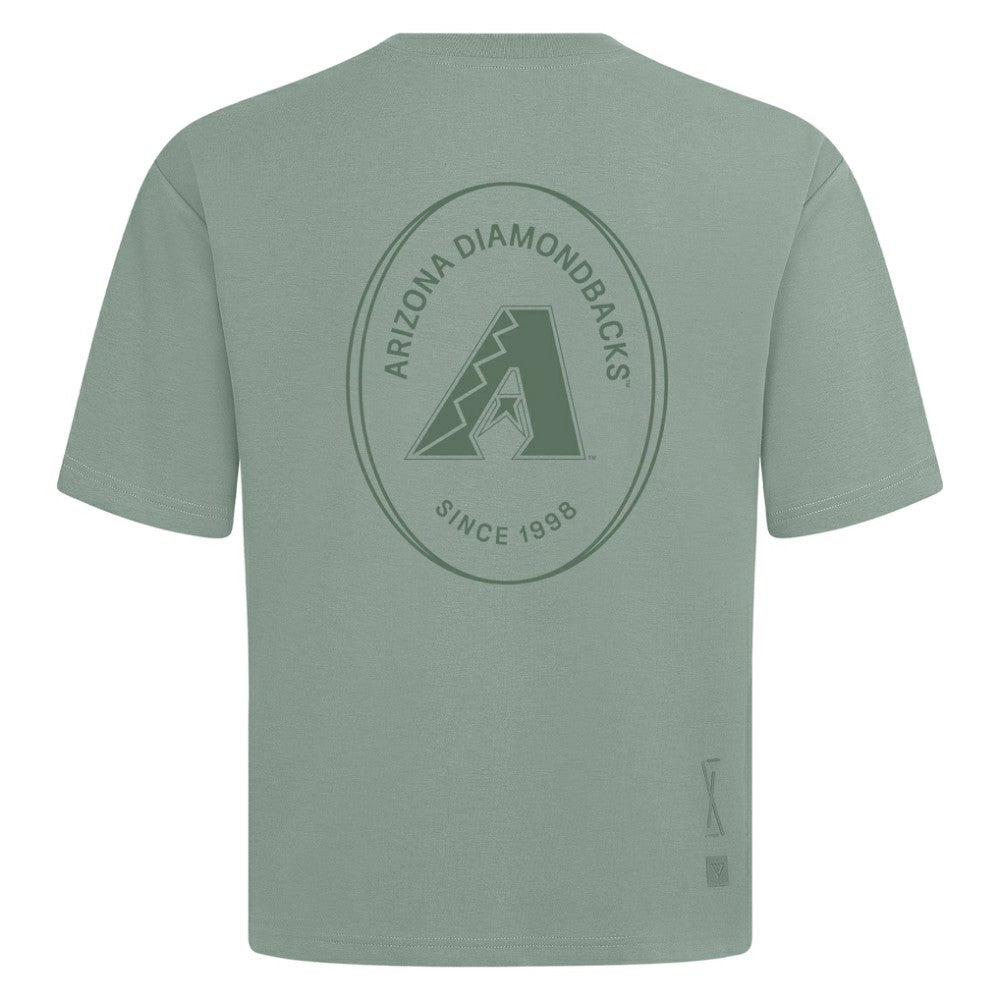 Arizona Diamondbacks Levelwear Signet Oversized Luxe Signature Knit T-Shirt | MLB Near me