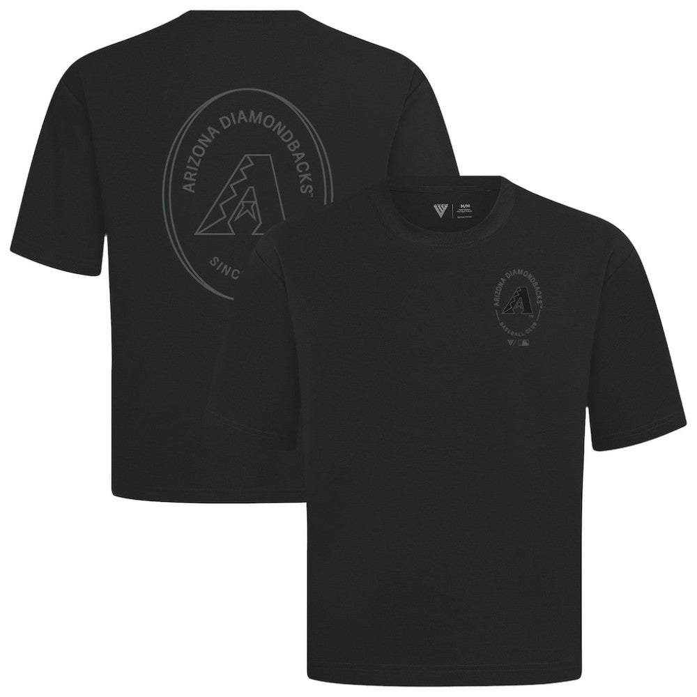 Arizona Diamondbacks Levelwear Signet Oversized Luxe Signature Knit T-Shirt | MLB New