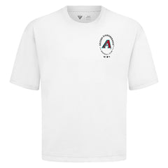 Arizona Diamondbacks Levelwear Signet Oversized Luxe Signature Knit T-Shirt | MLB For sale