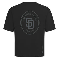 San Diego Padres Levelwear Signet Oversized Luxe Signature Knit T-Shirt | MLB Sale