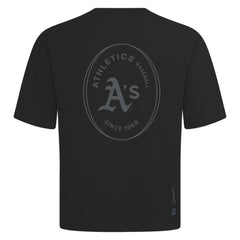 Athletics Levelwear Signet Oversized Luxe Signature Knit T-Shirt | MLB Sale