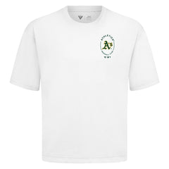 Athletics Levelwear Signet Oversized Luxe Signature Knit T-Shirt | MLB Near me