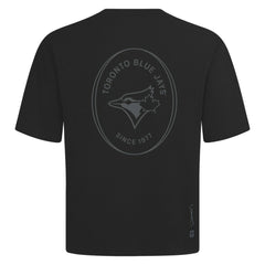 Toronto Blue Jays Levelwear Signet Oversized Luxe Signature Knit T-Shirt | MLB Shop