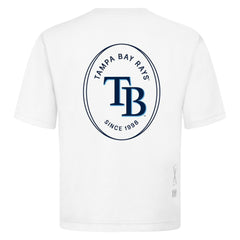 Tampa Bay Rays Levelwear Signet Oversized Luxe Signature Knit T-Shirt | MLB Outlet