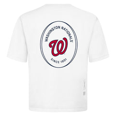 Washington Nationals Levelwear Register Oversized Luxe Signature Knit T-Shirt | MLB US