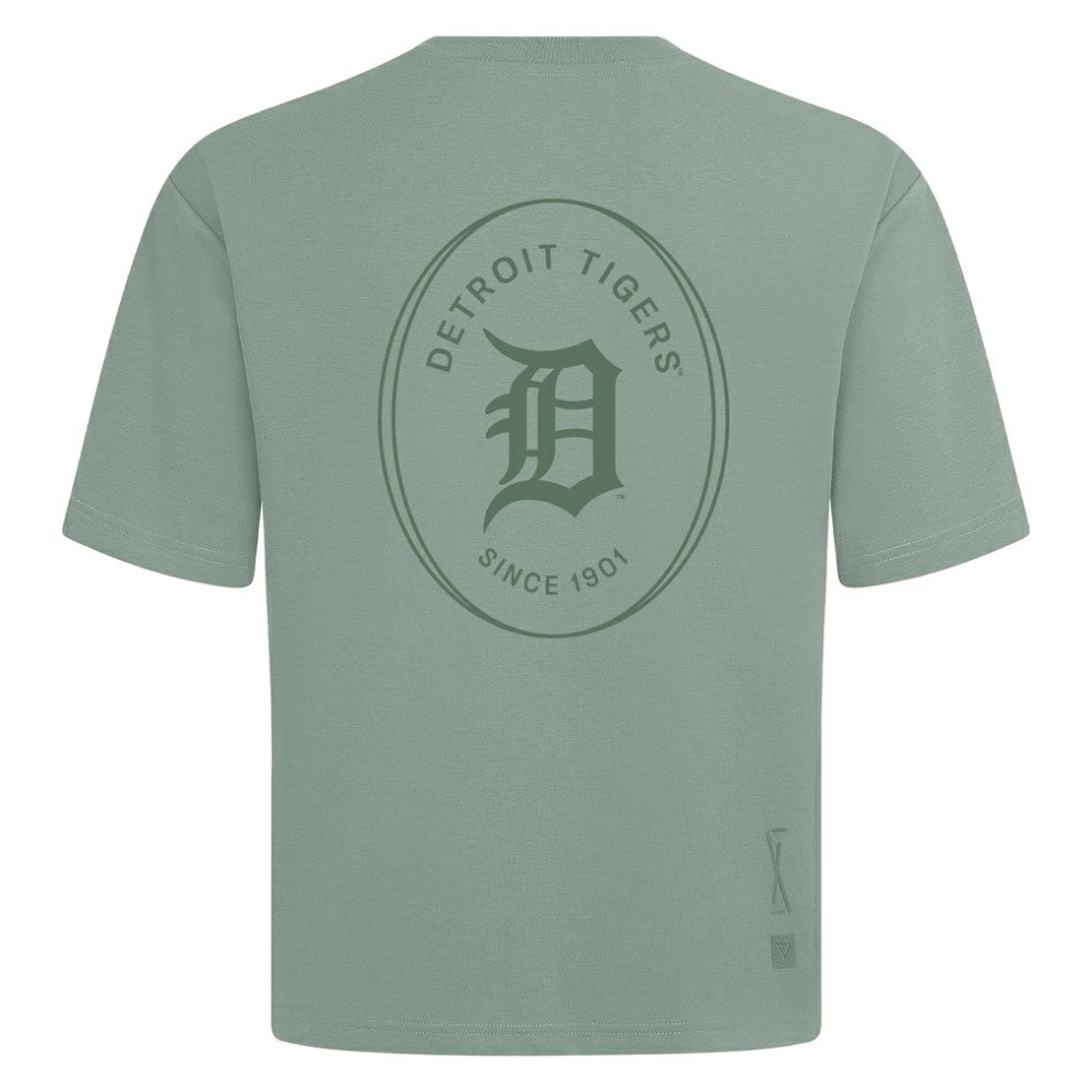 Detroit Tigers Levelwear Register Oversized Luxe Signature Knit T-Shirt | MLB Online