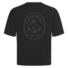 Boston Red Sox Levelwear Register Oversized Luxe Signature Knit T-Shirt | MLB On Sale