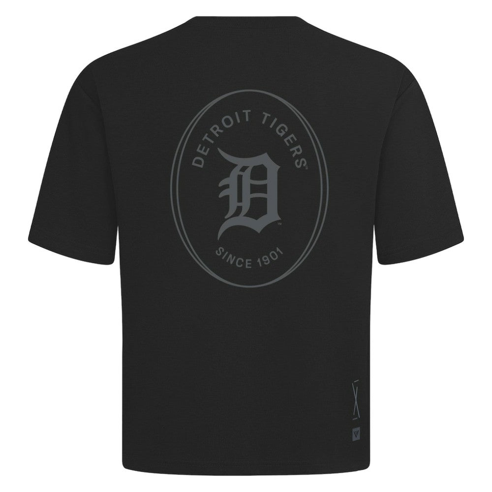Detroit Tigers Levelwear Register Oversized Luxe Signature Knit T-Shirt | MLB Online