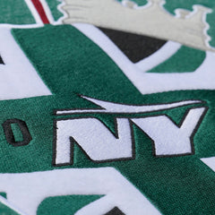 New York Jets Mitchell & Ness Jets In London Throw It Back Fleece Sweatshirt