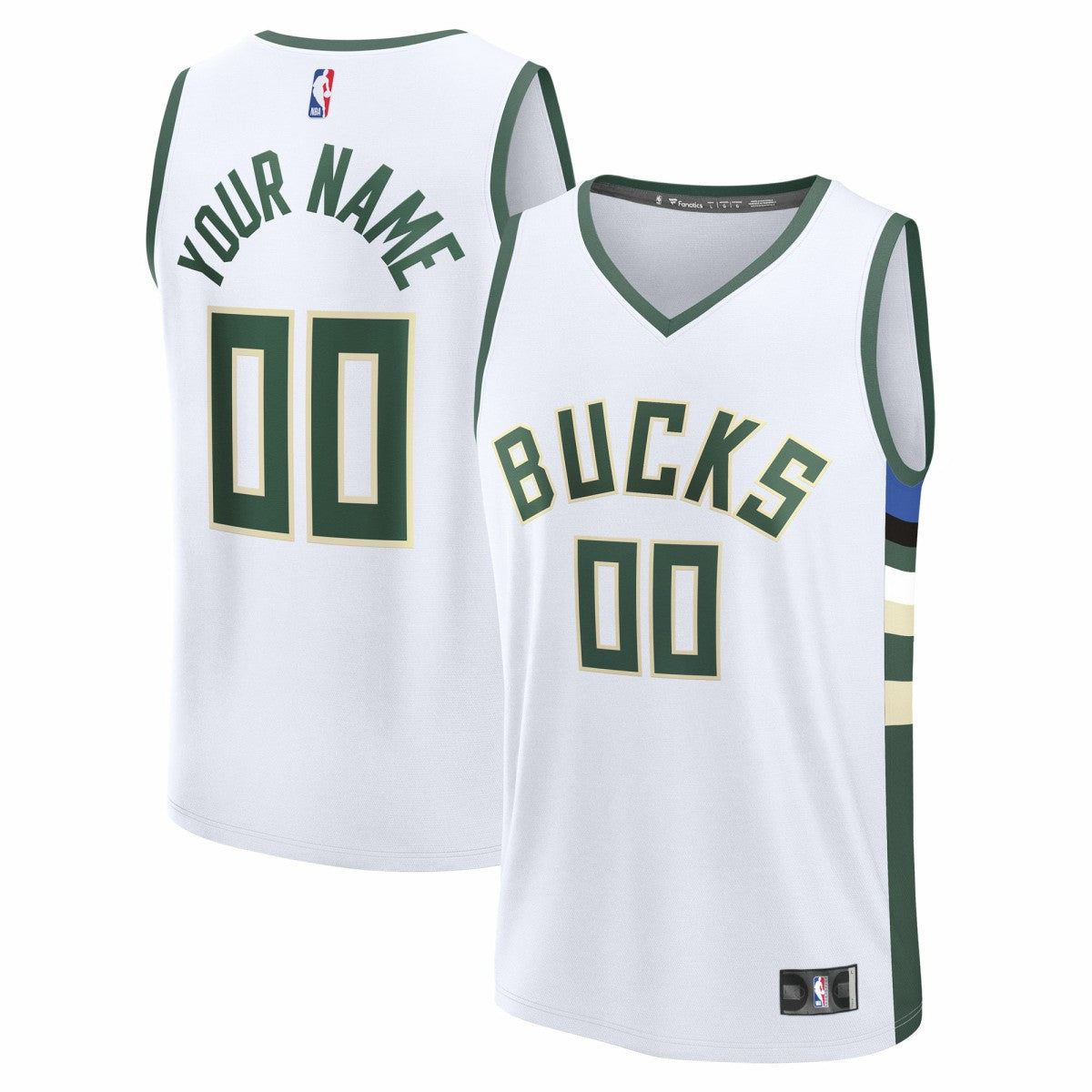 Milwaukee Bucks Fast Break Custom Jersey New