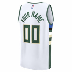 Milwaukee Bucks Fast Break Custom Jersey New