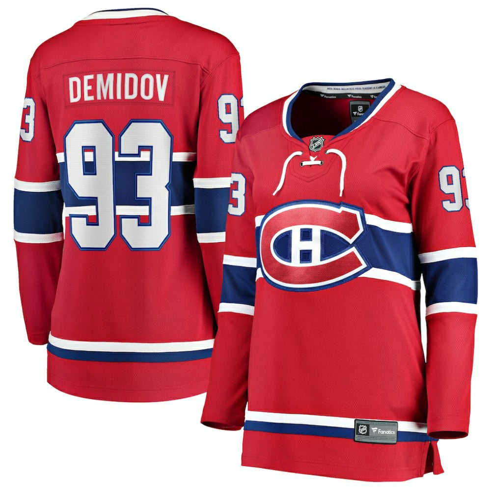 Ivan Demidov Montreal Canadiens Fanatics Women's Home Breakaway Player Jersey Sale