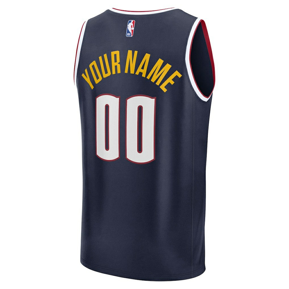 Denver Nuggets Youth Fast Break Custom Replica Jersey sale Discount
