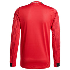 Manchester United Home 2025/26 Player Long Sleeve Jersey Red - Adidas