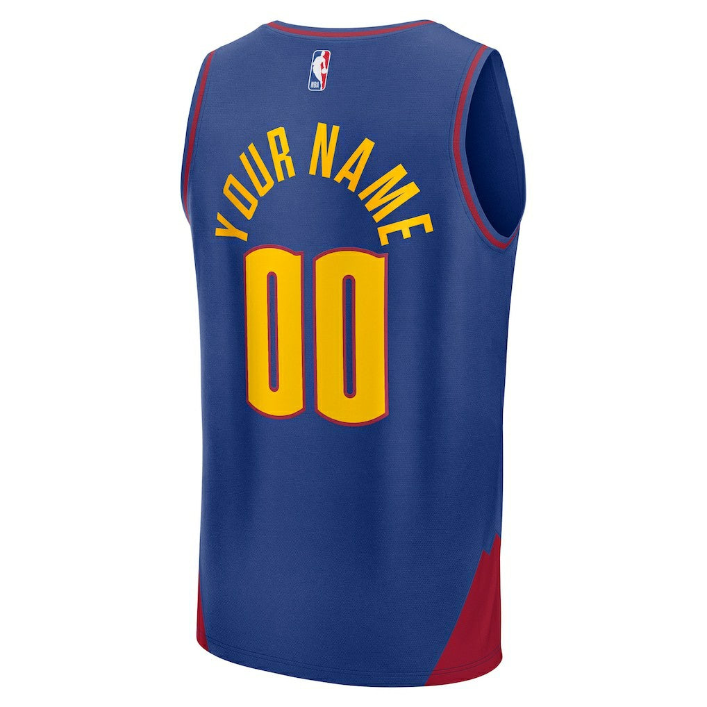 Denver Nuggets Youth Fast Break Custom Replica Jersey sale Discount