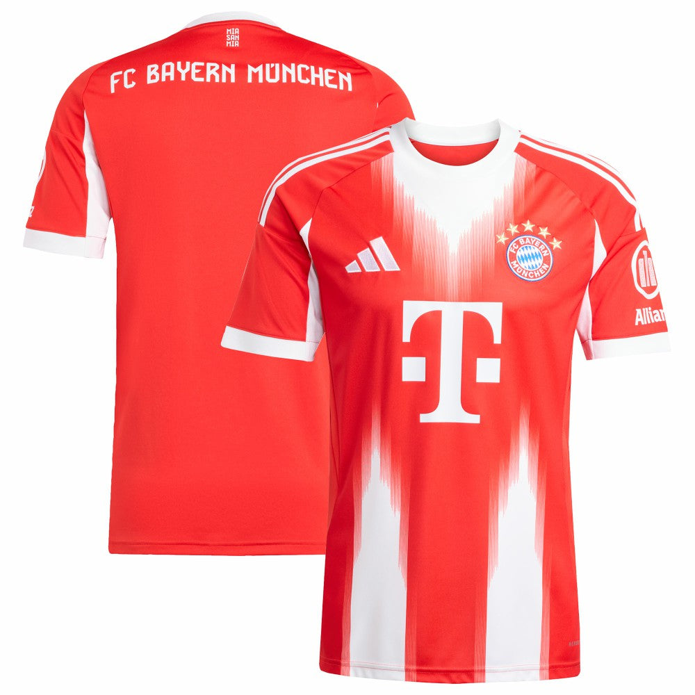 Bayern Munich 2025/26 Home Replica Jersey Red - Adidas