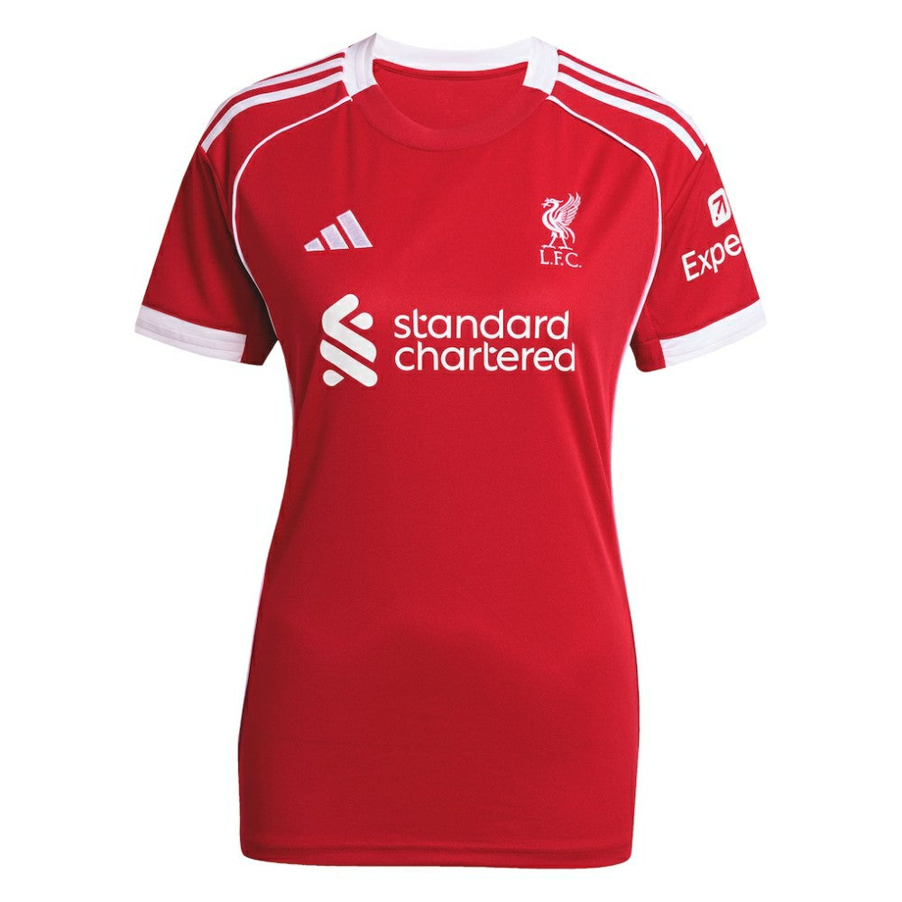 Liverpool Women's 2025/26 Home Replica Jersey Red - Adidas