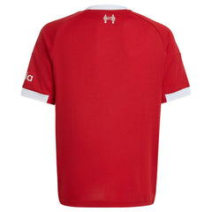 Liverpool Youth 2025/26 Home Replica Jersey Red - Adidas