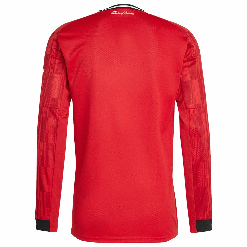 Manchester United Home 2025/26 Replica Long Sleeve Jersey Red - Adidas