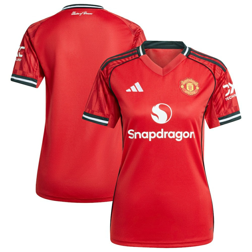 Manchester United Women's Home 2025/26 Replica Jersey Red - Adidas