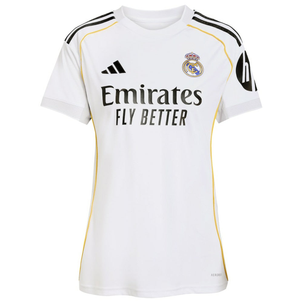 Real Madrid Women's 2025/26 Home Replica Jersey White - Adidas
