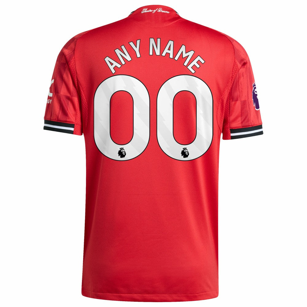 Manchester United Home 2025/26 Custom Jersey Red - Adidas
