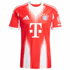 Bayern Munich 2025/26 Home Replica Custom Jersey Red - Adidas