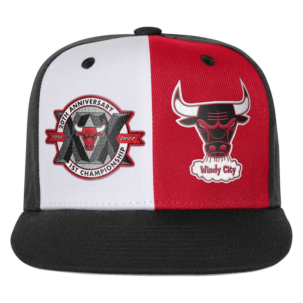 Chicago Bulls Youth 20th Anniversary Duo Front Snapback Hat Discount