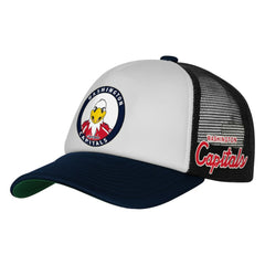 Washington Capitals Mitchell & Ness Youth Mascot Adjustable Trucker Hat Outlet