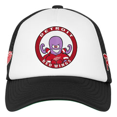 Detroit Red Wings Mitchell & Ness Youth Mascot Adjustable Trucker Hat Sale