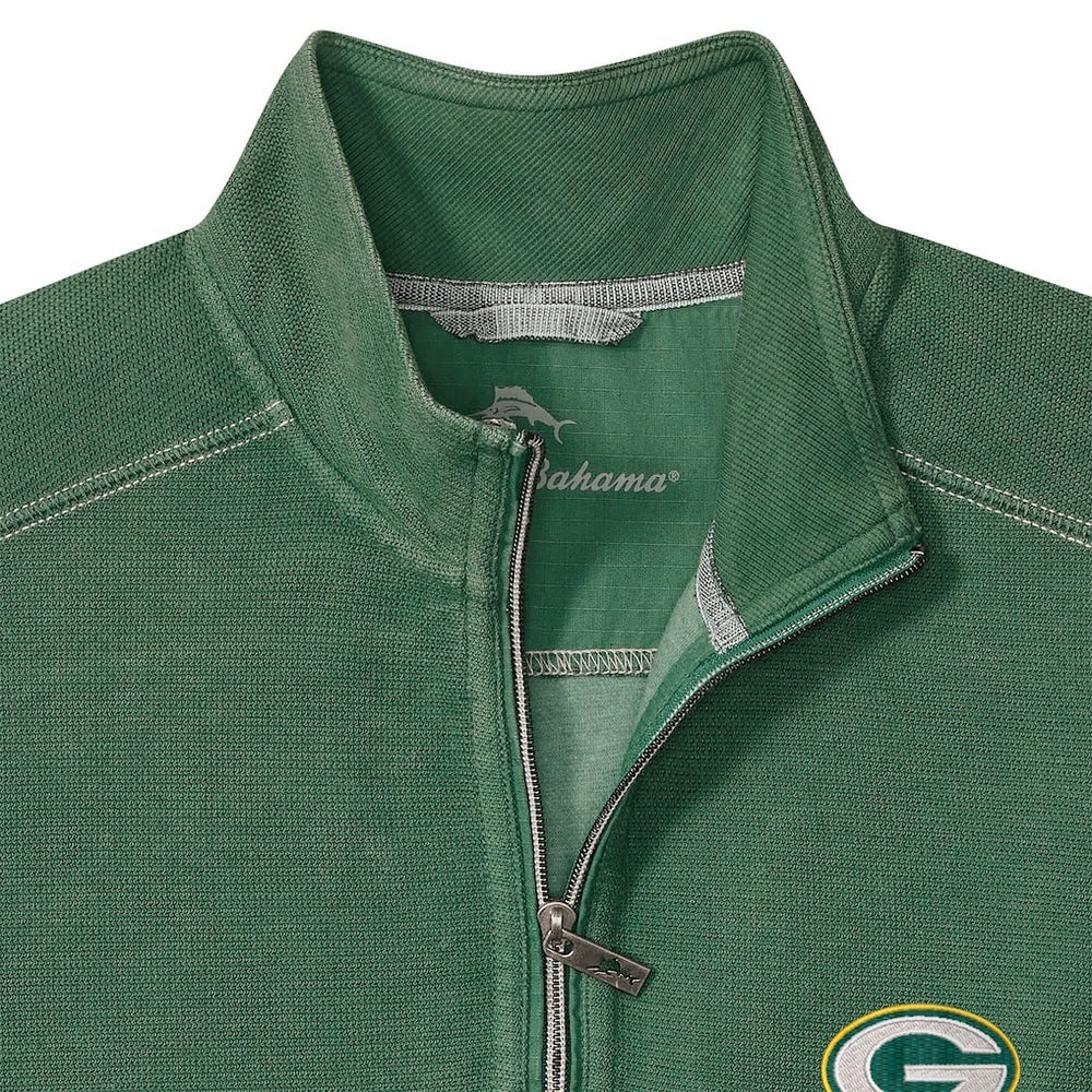Green Bay Packers Tommy Bahama Big & Tall Montego Bay Half-Zip Pullover