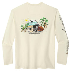 Indianapolis Colts Tommy Bahama Oasis Endzone Lux Long Sleeve T-Shirt
