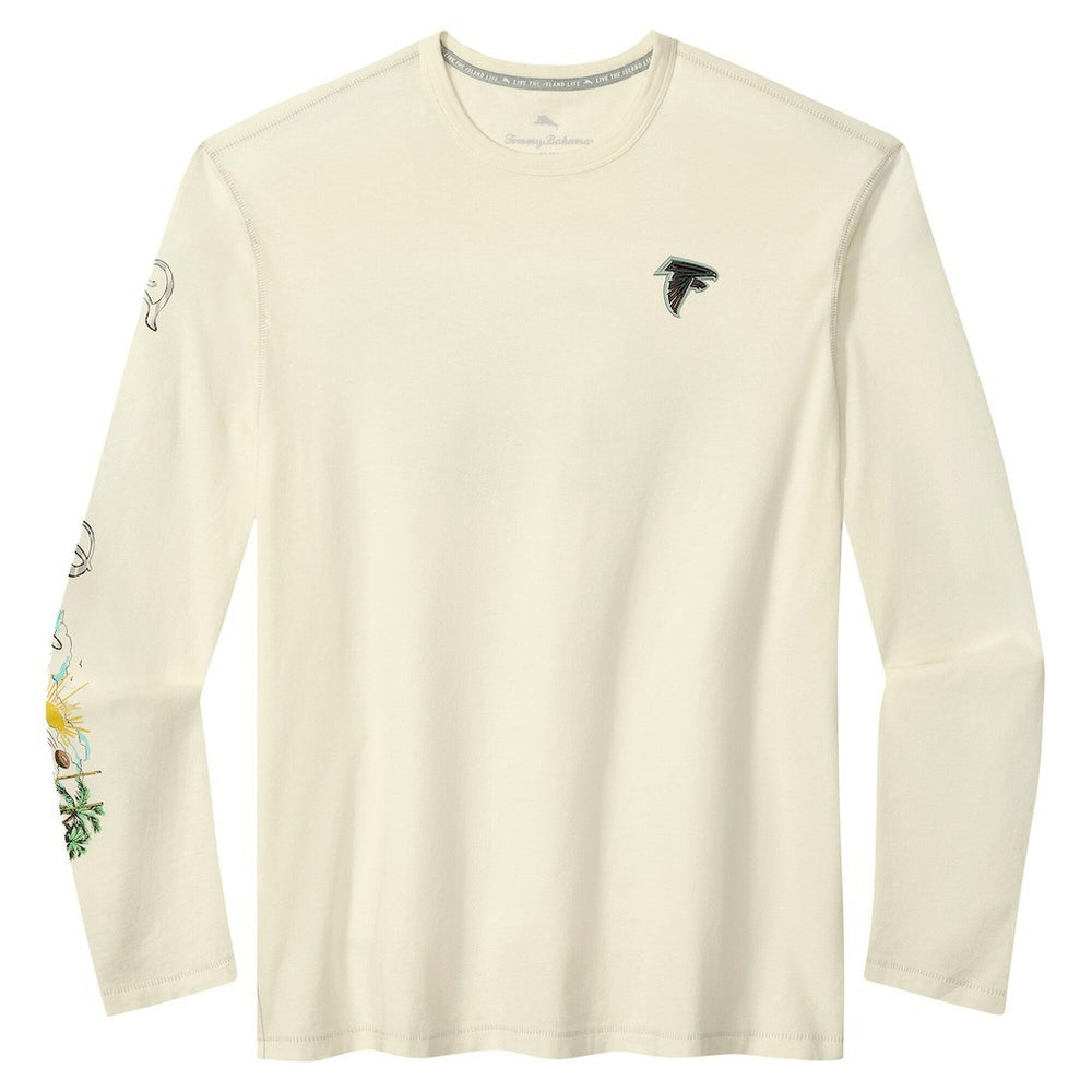 Atlanta Falcons Tommy Bahama Oasis Endzone Lux Long Sleeve T-Shirt
