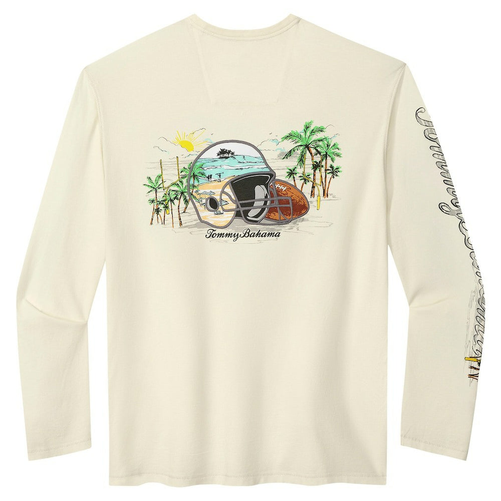 Green Bay Packers Tommy Bahama Oasis Endzone Lux Long Sleeve T-Shirt