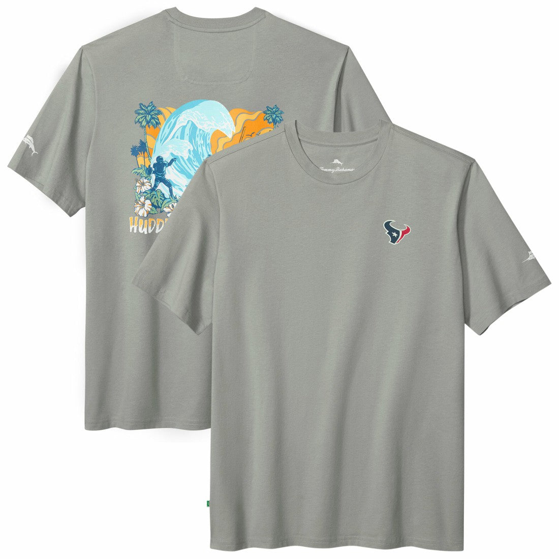 Houston Texans Tommy Bahama Huddle & Hang Tens T-Shirt