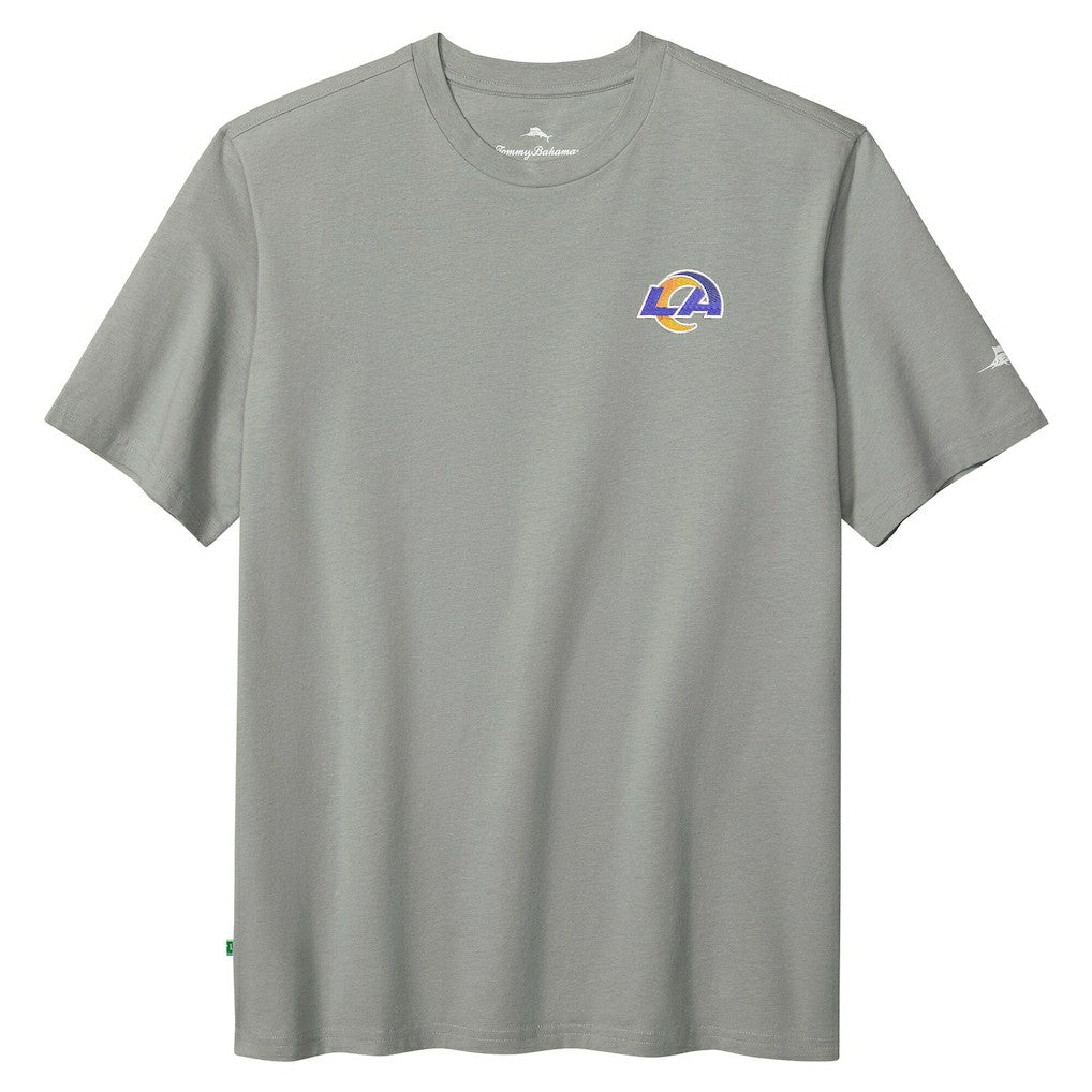Los Angeles Rams Tommy Bahama Huddle & Hang Tens T-Shirt