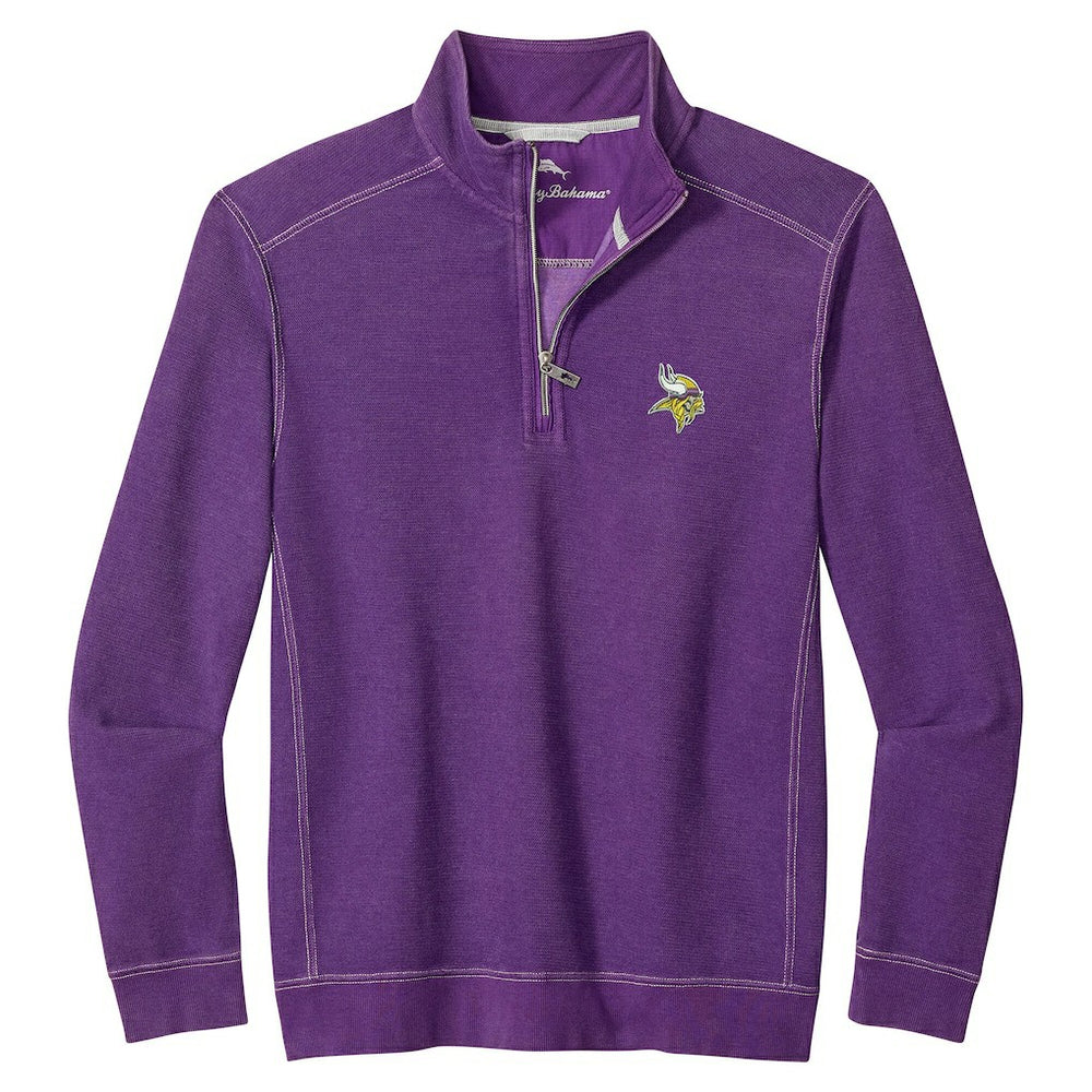 Minnesota Vikings Tommy Bahama Sport Tobago Half-Zip Pullover