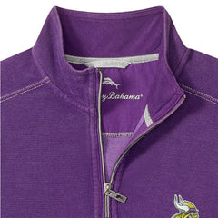 Minnesota Vikings Tommy Bahama Sport Tobago Half-Zip Pullover