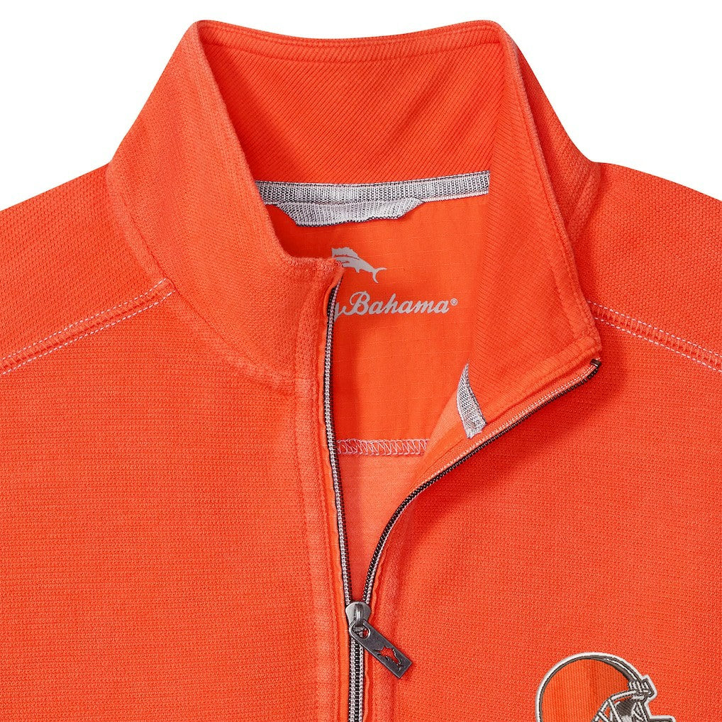 Cleveland Browns Tommy Bahama Sport Tobago Half-Zip Pullover