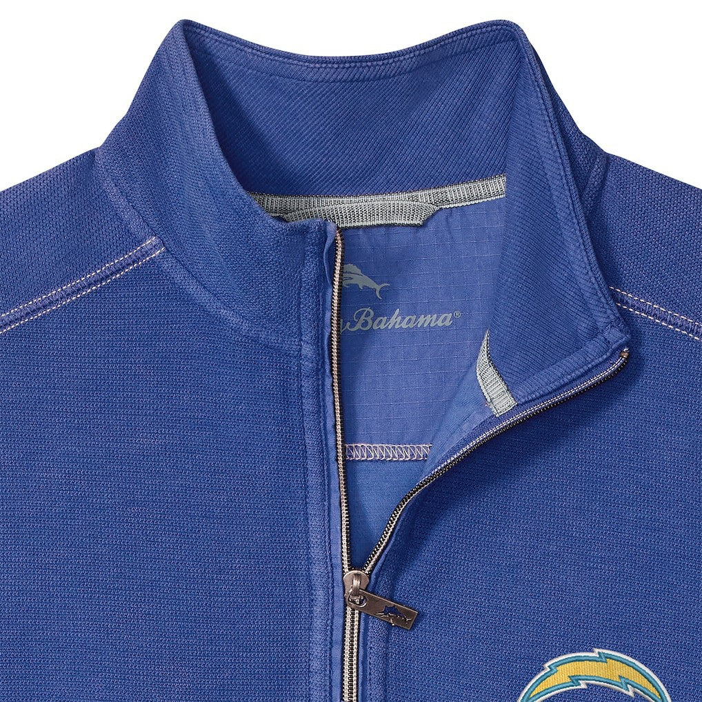 Los Angeles Chargers Tommy Bahama Sport Tobago Half-Zip Pullover