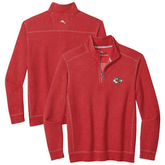Kansas City Chiefs Tommy Bahama Sport Tobago Half-Zip Pullover